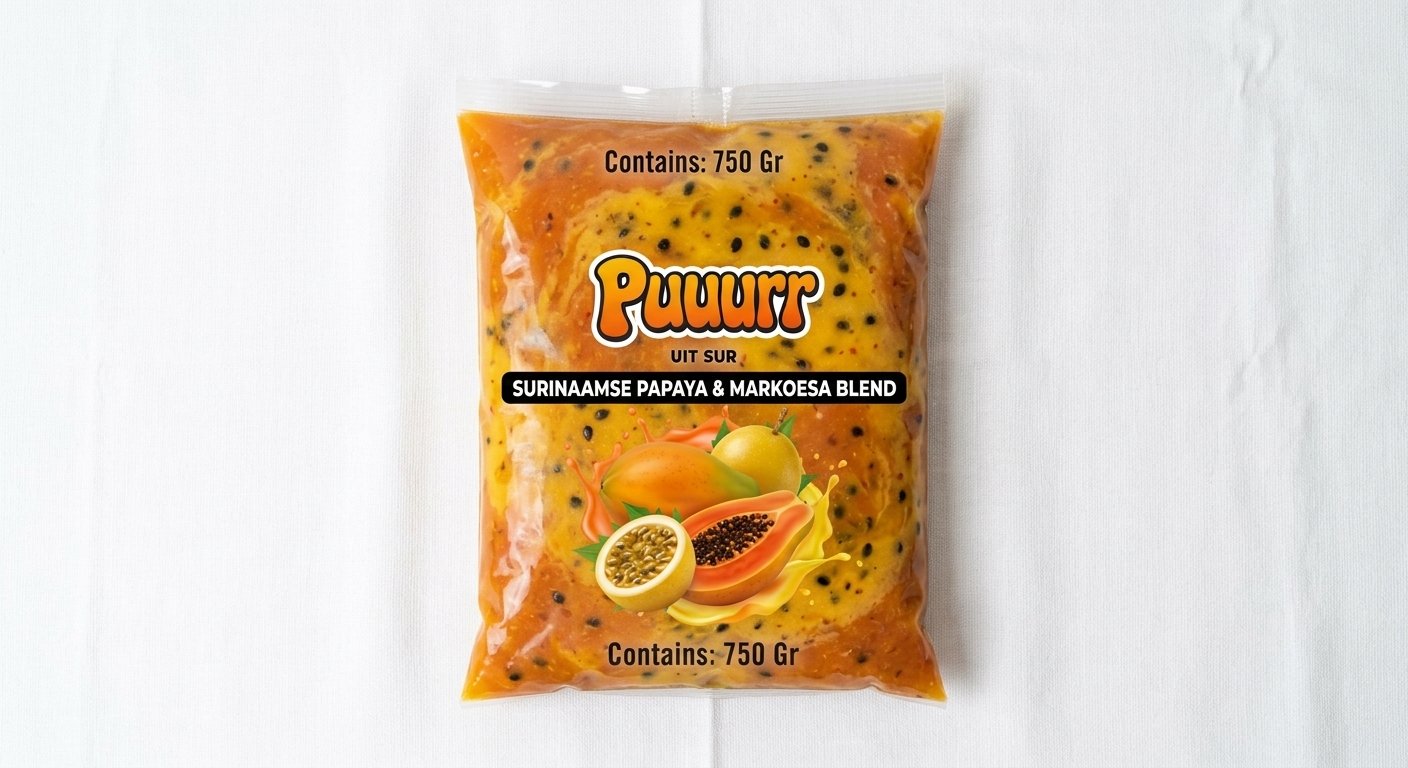 Papaya & Markoesa Blend – De Ultieme Tropische Mix (750g)